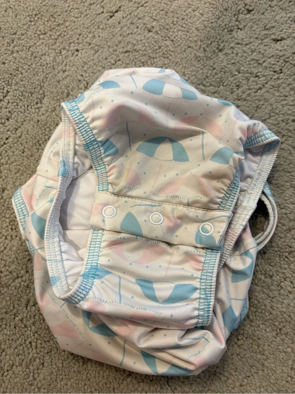 The Proper Peony One-Piece Swim Suit Umbrella Print Baby Girl 24 months play con